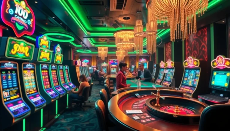Experience thrilling gaming action at https://uu88.dad/ with vibrant roulette tables and colorful poker chips.